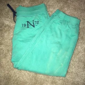 Nike Turquoise Capri Sweats